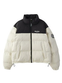 【SALE／30%OFF】PUFFER JACKET MILKFED. ミルクフェド ジャケット・アウター その他のジャケット・アウター ブラック ホワイト ピンク【RBA_E】【送料無料】[Rakuten Fashion]