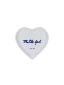 ICING LOGO HEART SMALL PLATE MILKFED. MILKFED. ミルクフェド 食器・調理器具・キッチン用品 食器・皿 ネイビー レッド【先行予約】*[Rakuten Fashion]