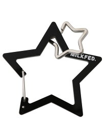 NEO STAR CARABINER MILKFED. ミルクフェド アクセサリー・腕時計 その他のアクセサリー・腕時計 ブラウン ピンク パープル イエロー レッド ブラック[Rakuten Fashion]