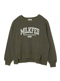 【SALE／30%OFF】DISTRESSED SWEATSH MILKFED. ミルクフェド トップス スウェット・トレーナー グレー ネイビー ホワイト【RBA_E】【送料無料】[Rakuten Fashion]