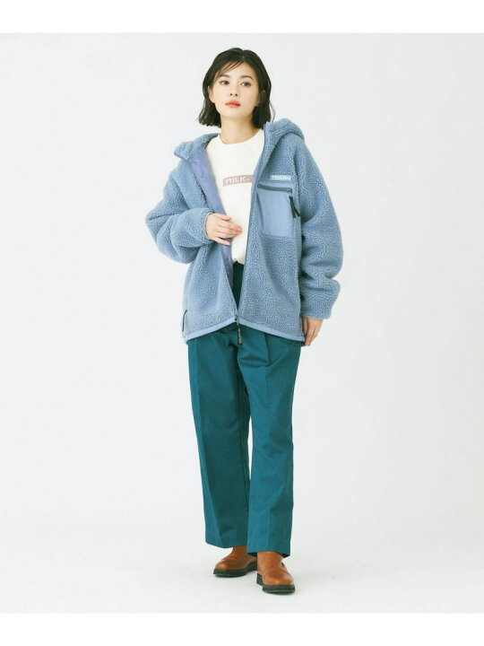 楽天市場】【SALE／30%OFF】BOA ZIP UP HOODED JACKET MILKFED. ミルク 
