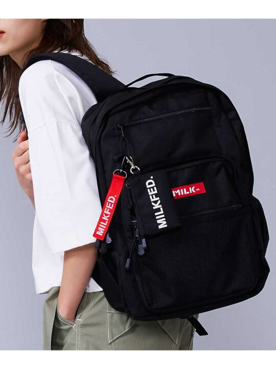 楽天市場】W ZIP BACKPACK MILKFED. ミルクフェド バッグ その他の 