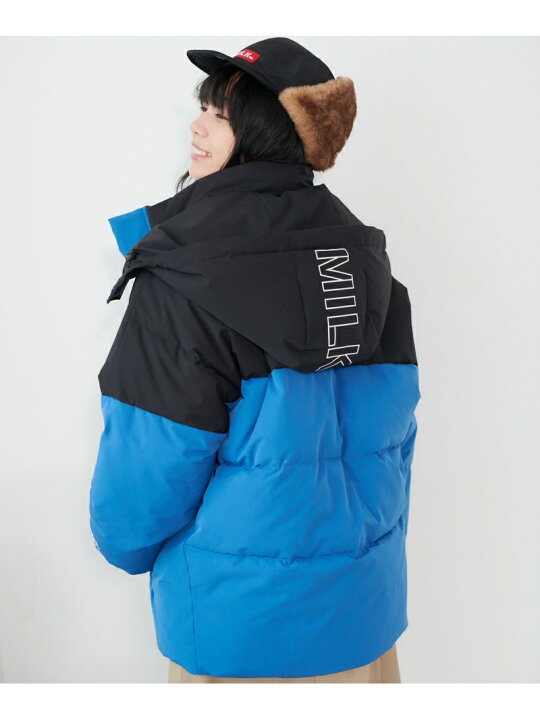 楽天市場】LOGO HD PUFFER JACKET ジャケット MILKFED. MILKFED 
