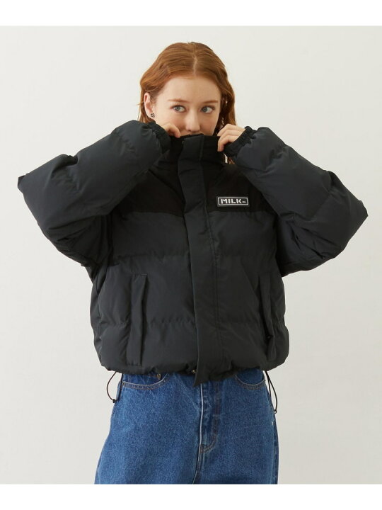 楽天市場】【SALE／50%OFF】BAR PATCH PUFFER JACKET MILKFED. ミルク 