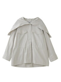 【SALE／30%OFF】BIG COLLAR JACKET MILKFED. ミルクフェド ジャケット・アウター その他のジャケット・アウター ホワイト ベージュ ブラック【RBA_E】【送料無料】[Rakuten Fashion]