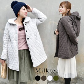 楽天市場 ママコート アウター 授乳服とマタニティ服のmilk Tea