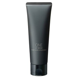 コーセー ONE BY KOSE ポアクリア スクラブウォッシュ(130g)　ワンバイコーセー