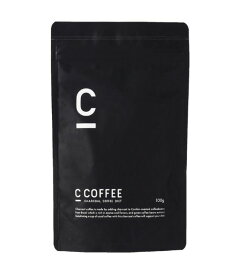 【送料込み】【メール便】C-COFFEE（シーコーヒー）100g ダイエットコーヒー 置き換え チャコール 炭 MCTオイル ブラック 粉末
