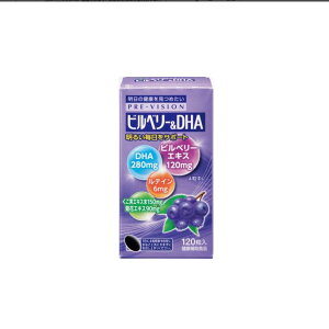 【送料込み】【湧永製薬】プレビジョン ビルベリー&DHA 120粒 3個セット (ビルベリーエキス・DHA含有精製魚油)