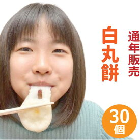 餅 年中 通年 販売 冷凍 丸もち 30個 手作り もち 餅 杵つき 低農薬栽培のお餅 ひめのもち ※12/26〜翌年1/5日までのご注文は1月6日から発送 岡山の雪国 ひるぜん農園 送料無料