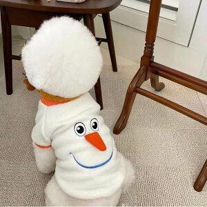 ペット服 雪だるま 犬服 猫服 ハロウィン 仮装 クリスマス ドッグウェア コスプレ 雪だるま コスチューム衣装 雪ダルマ 仮装 かわいい ドッグウェア キャットウェア コスプレ 雪だるま 可愛