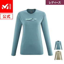 【公式】 ミレー (Millet) 【レディース】ミレー グラフィック Tシャツ ロングスリーブ MIV9960 あす楽