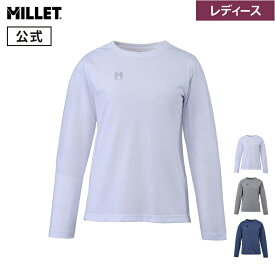 【公式】 ミレー (Millet) 【レディース】インセクト バリヤー M ロゴ Tシャツ ロング スリーブ MIV02089 あす楽
