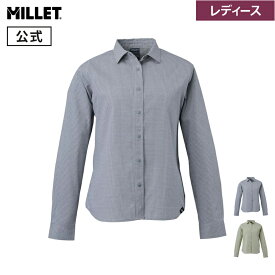 【公式】 ミレー (Millet) 【レディース】インセクト バリヤー ロングスリーブ チェック シャツ MIV02096 あす楽