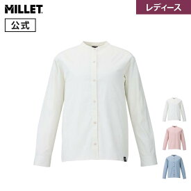 【公式】ミレー(Millet) インセクト バリヤー チェック スタンドシャツ ロングスリーブ MIV03222 【レディース】 あす楽 INSECT BARRIER
