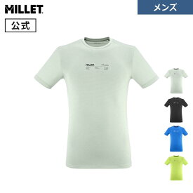【公式】 ミレー (Millet) インテンス エッセンシャル ショートスリーブ Tシャツ MIV10368 メンズ INTENSE 半袖 トレイルランニング