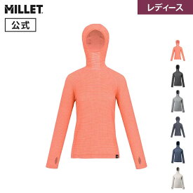 【公式】 ミレー (Millet) 【レディース】ワッフル ウール フーディ MIV01914 ベースレイヤー