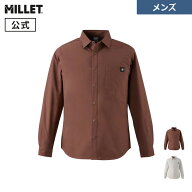 【公式】ミレー(Millet) グーテ ロングスリーブシャツ MIV02132 メンズ 長袖