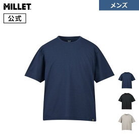 【公式】ミレー(Millet) ブリーズメッシュ オーバーTシャツ MIV02182 メンズ 通気性 メッシュ