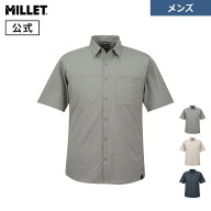 【スーパーSALE期間30%OFF】【公式】ミレー(Millet) アルピ ショートスリーブシャツ MIV02193 メンズ 半袖