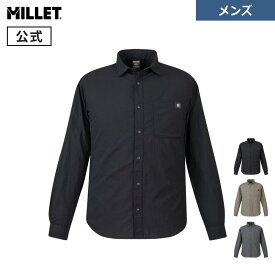 【スーパーSALE期間30%OFF】【公式】ミレー(Millet) セムノ ウルトラライト ロングスリーブシャツ MIV02226 メンズ長袖 通気性 速乾 SEMNOZ
