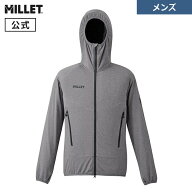 【公式アウトレット】 ミレー (Millet) ドライ グリッド フーディ MIV02040 DRY GRID 吸水 速乾 フルジップ