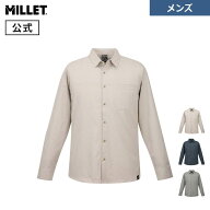 【セール期間20%OFF】【公式アウトレット】ミレー(Millet) アルピ ロングスリーブシャツ MIV02192 メンズ…