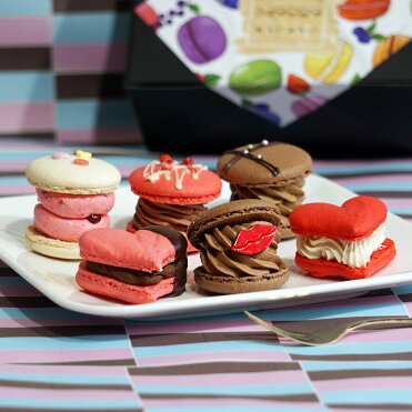 ホワイトデー バレンタイン 限定 太っちょ マカロン トゥンカロン 韓国マカロン スイーツ 個包装 6個入 送料無料 かわいい おしゃれ 人気 バレンタインデー 予約 アソート チョコ ケーキ ギフト プレゼント マカロンタワー 個包装 お菓子 可愛い お取り寄せ 詰め合わせ