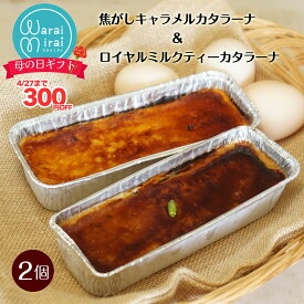 カタラーナ 誕生日 ギフト 母の日 早割 2026 人気 2本セット スイーツ プレゼント キャラメル 紅茶 プリン お取り寄せ アイス 絶品 濃厚 ブリュレ バニラ ケーキ グルメ のし対応 送料無料 美味しい ランキング おしゃれ かわいい 洋菓子 内祝い お取り寄せスイーツ