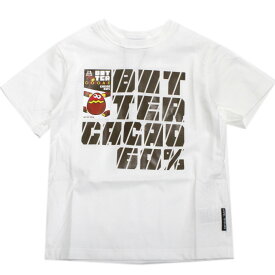 【オフィシャルチーム OFFICIALTEAM】 あす楽 チョコバードロゴ Tシャツ ホワイト