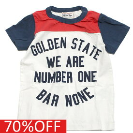 【GOLD RUSH OUTFITTERS/ゴールドラッシュアウトフィッターズ/アメカジ】 セール 【80%OFF】 あす楽 GOLDEN STATE Tシャツ ホワイト