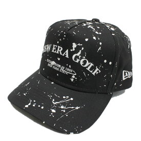 【NEWERA メンズ キャップ 帽子 ニューエラ】 あす楽 【GOLF】 9FORTY AF SPLASH PRINT CAP ブラック
