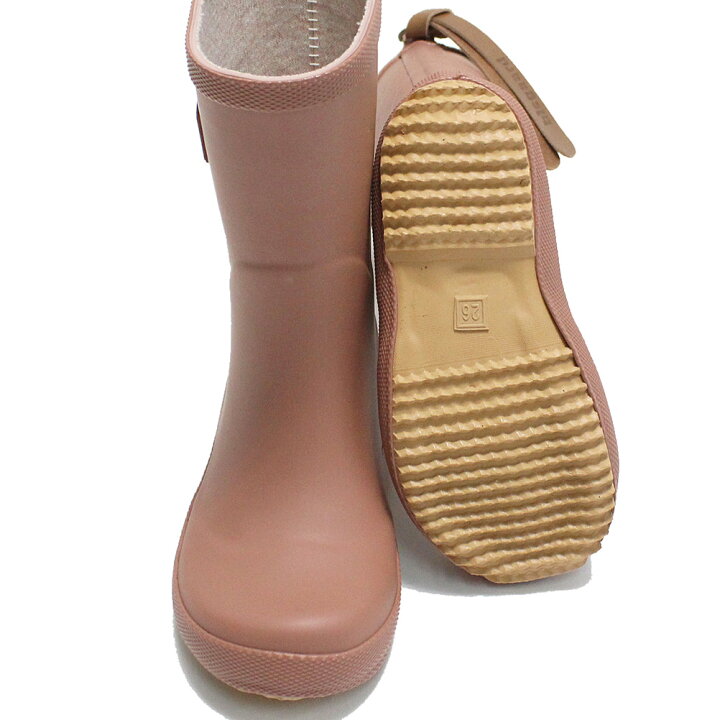 【bisgaard/ビスゴ/子供靴/bisgaard(ビスゴ)/レインシューズ/長靴/キッズ用シューズ】 あす楽 RAIN BOOTS OLD ROSE(レインブーツ) オールドローズ | 子供服ミリバール