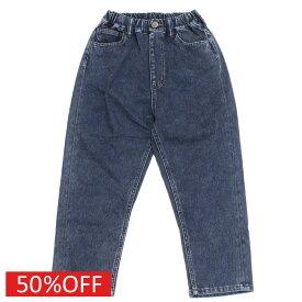 【ocean＆ground/オーシャンアンドグラウンド/子供服/ベビー/キッズ/ジュニア】 セール 【40%OFF】 ユーズドウォッシュデニムニットパンツ ナチュラルフェード(NF)