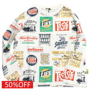【子供服/makeyourday/ベビー/メイクユアデイ/キッズ/ジュニア】 セール 【50%OFF】 レトロロゴTシャツ オフホワイト(OW)