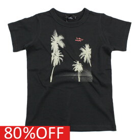 【ティックルドピンク/Tickled Pink/子供服/キッズ】 セール 【80%OFF】 あす楽 Palm tree Tシャツ ブラック