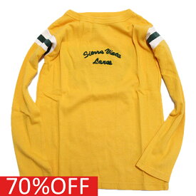 【GOLD RUSH OUTFITTERS/ゴールドラッシュアウトフィッターズ/アメカジ】 セール 【70%OFF】 あす楽 BOWLING ロングTシャツ イエロー