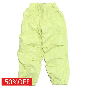 【子供服/makeyourday/ベビー/メイクユアデイ/キッズ/ジュニア】 セール 【50%OFF】 シャーリングパンツ イエロー(YE)