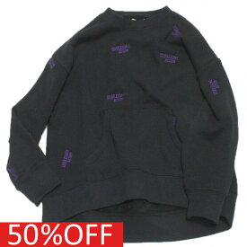 【ハイキング /highking/子供服/ジュニア/男の子/】 セール 【50%OFF】 あす楽 shake スウェット ブラック