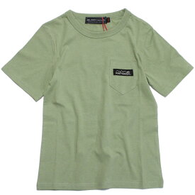 【KRIFF MAYER/KRIFFMAYER KIDS/クリフメイヤー/ジュニア/キッズ/クリフメイヤーキッズ】 あす楽 楽LUCK TEE（ロゴ） サージグリーン(60)