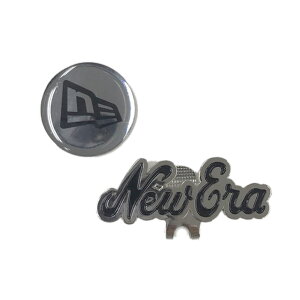 �yNew Era �����Y �L���b�v �X�q �j���[�G���z �yGOLF�z BASIC MARKER FL SLV 24J �V���o�[