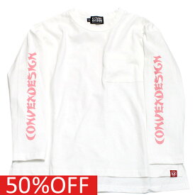 【コンベックス/CONVEX/子供服/ジュニア/キッズ】 セール 【50%OFF】 あす楽 ドラゴン/ロングワイドポケットTシャツ オフ(3)