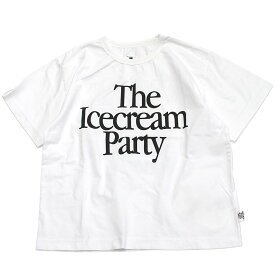 【スムージー/SMOOTHY/ジュニア/子供服/キッズ】 ICE CREAM Tee ホワイト