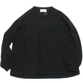 【FOV/フォブ/こども服/キッズ/親子/カジュアル】 PLAIN L/S Tシャツ ブラック(BK)
