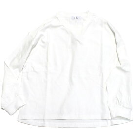 【FOV/フォブ/こども服/キッズ/親子/カジュアル】 PLAIN L/S Tシャツ ホワイト(WH)