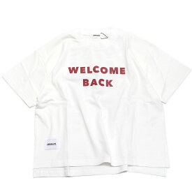 【ジェネレーター/子供服/GENERATOR/ジュニア 】 あす楽 WELCOME BACK Tシャツ【LIMITED EDITION】 ホワイト(WH)