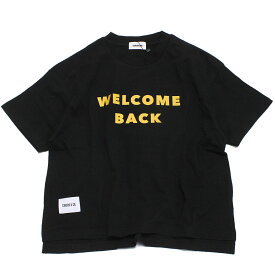 【ジェネレーター/子供服/GENERATOR/ジュニア 】 あす楽 WELCOME BACK Tシャツ【LIMITED EDITION】 ブラック(BK)