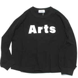 【FOV/フォブ/こども服/キッズ/親子/カジュアル】 Arts L/S Tシャツ ブラック(BK)