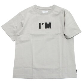 【アーチ＆ライン/ARCH&amp;LINE/子供服/アーチアンドライン/親子】 あす楽 OG CLEAR COTTON I’M Tシャツ グレー(15)