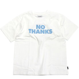 【アーチ＆ライン/ARCH&amp;LINE/子供服/アーチアンドライン/親子】 あす楽 OG CLEAR COTTON THANKS Tシャツ ホワイト(11)